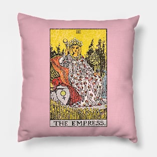 The Empress (distressed) Pillow