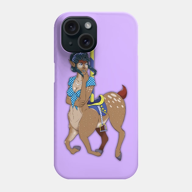 Carousel Girl Phone Case by t_iii