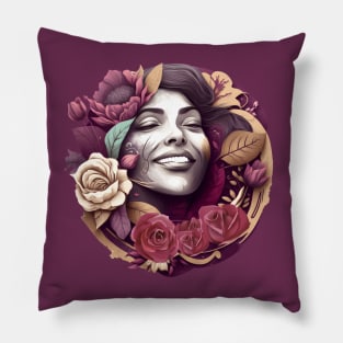 Celebrating the Power of Women: A Design for International Women's Day Pillow