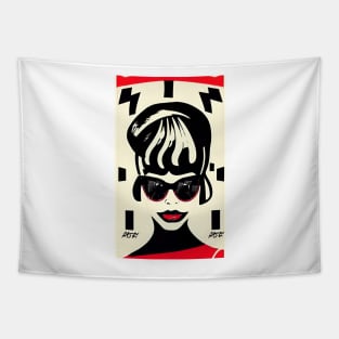 Popart Design For Women Tapestry