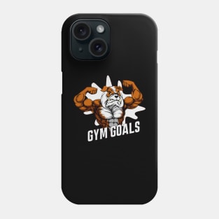 gym goals | gymwear | t-shirt for gym guys Phone Case