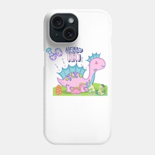 HELLO DINO Phone Case