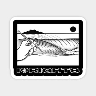 I Love Rights Magnet