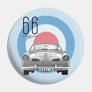 66 Karmann Ghia Pin