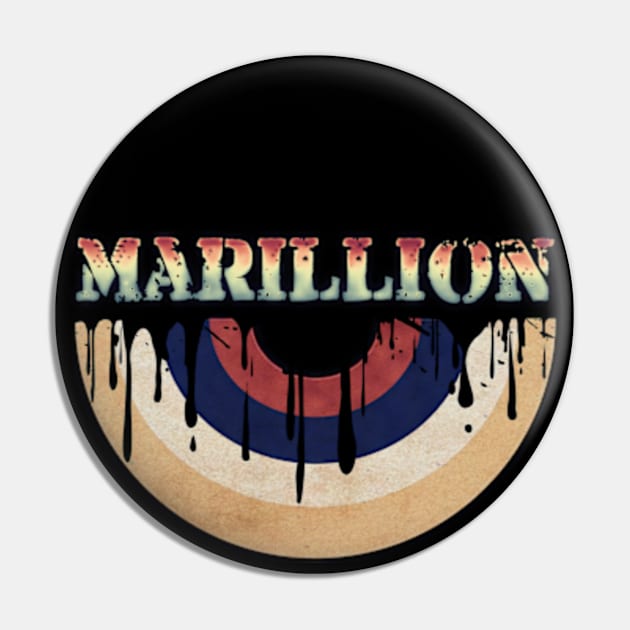 Melted Vinyl - Marillion Pin by FUTURE SUSAN