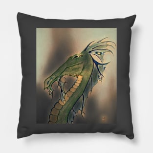 Gothic Dragon Pillow