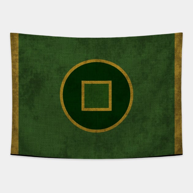 Atla Tapestry 3 Flag of the Earth Kingdom Avatar The Last Airbender Tapestry TeePublic