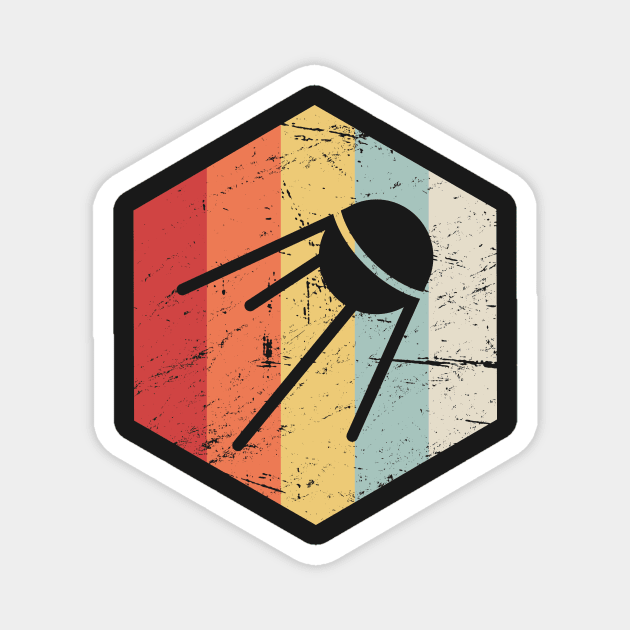 Retro Sputnik Icon Magnet by MeatMan