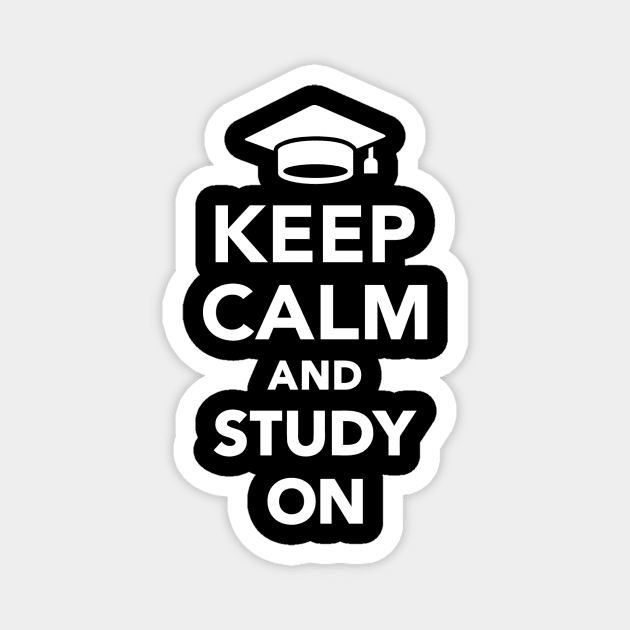 Keep calm I'm a Student Magnet by Designzz