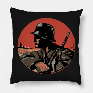 Der WWI Soldat Pillow