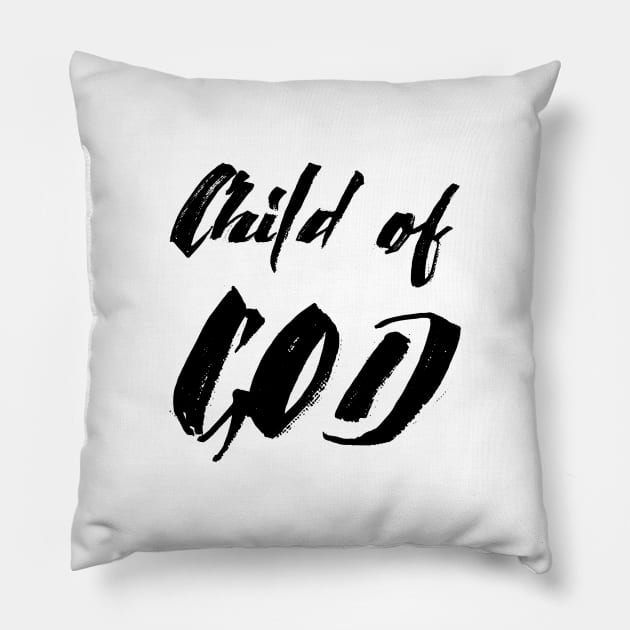 Child of god Pillow by Dhynzz