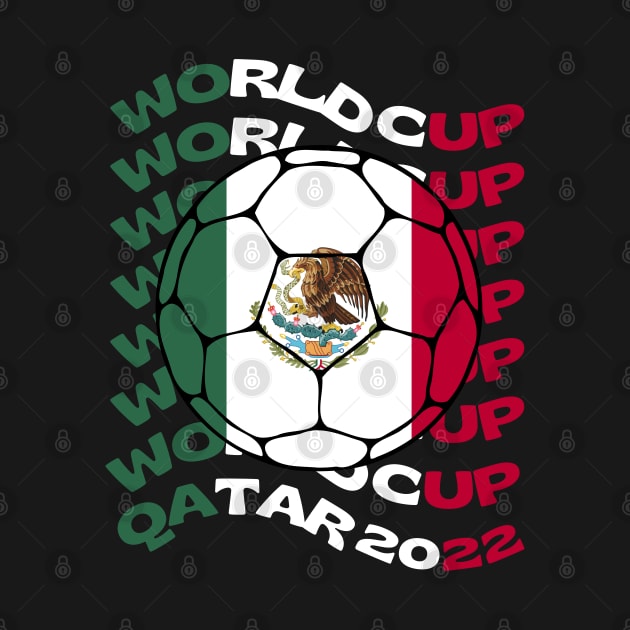 Mexico World Cup 2022 by footballomatic