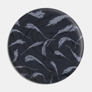 Blue Feather Pin