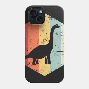 Retro 70s Brachiosaurus Phone Case