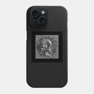 Black White and Grey Anatomy Tattoo Design and Illustration Phone Case