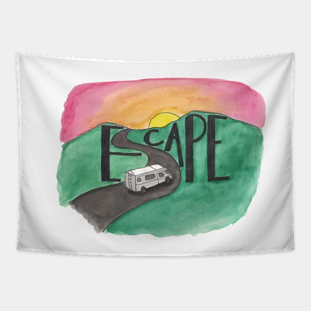 Escape Tapestry by WorksofGrace