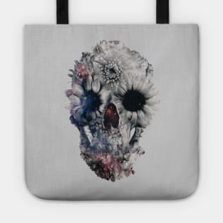 Floral Skull 2 Tote