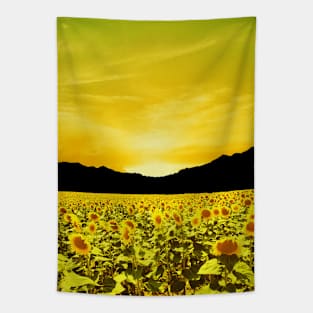 Lost Horizon 6 with Sunflowers Tapestry