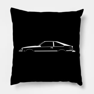 Toyota Celica Liftback (A60) Silhouette Pillow