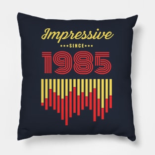 Impressive Since 1985 vintage retro Pillow