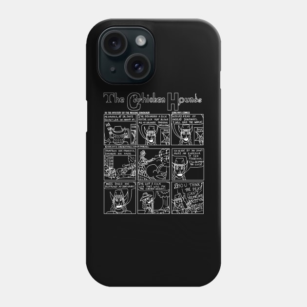 Chicken Hounds Dr Jay Reverse Phone Case by Goblyn's Comics