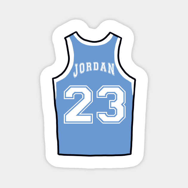 Vintage Jordan Jersey Magnet by maddie55meadows