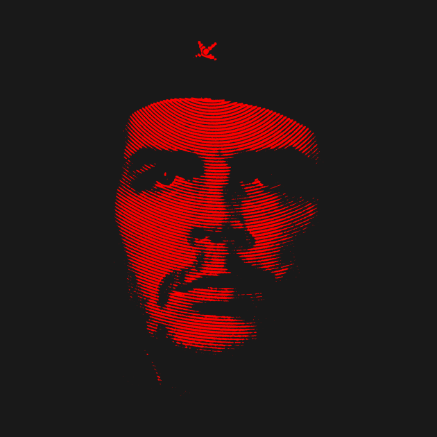 Discover Che Guevara By Circles - Che Guevara By Circles Lines Iconic - T-Shirt