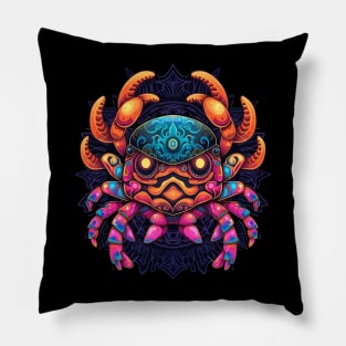 Crab Halloween Pillow