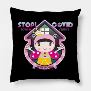 stop covid Pillow