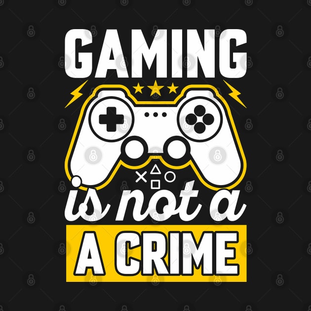 Gamer Series: Gaming is not a crime by Jarecrow 