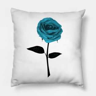 Blue Rose / Light Clothes Pillow
