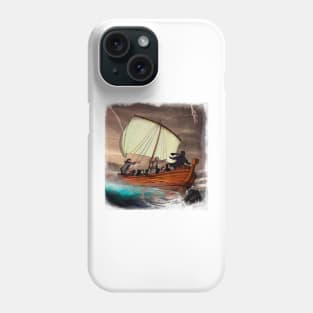 Attack on the boat Phone Case