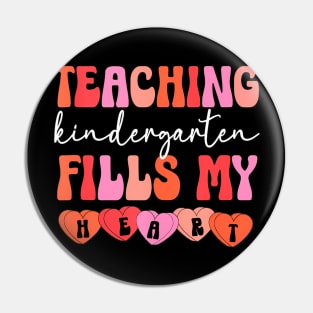 Kindergarten Teacher Valentines Pin