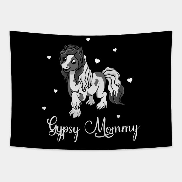 Horse Lover - Gypsy Mommy Tapestry by Modern Medieval Design