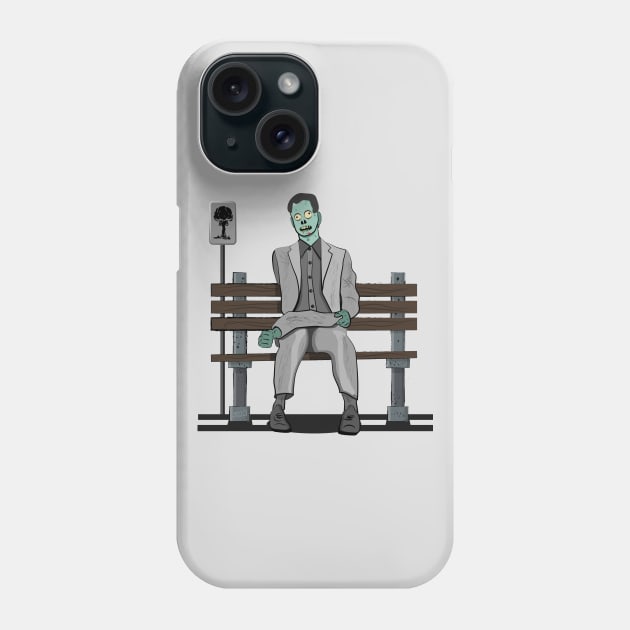 Bus Stop Zombie Phone Case by TheFlying6