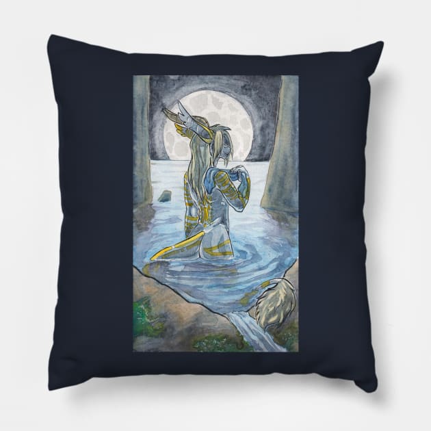 Moonlit Bath Pillow by Temrin