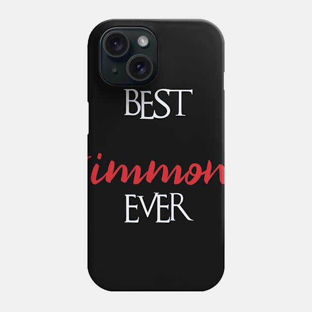 Best Simmons Ever, Simmons Surname Phone Case by tribunaltrial