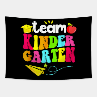 Team Kindergarten Teacher Student Funny Back To School Tapestry