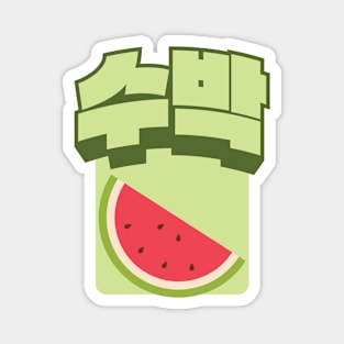 Watermelon Magnet