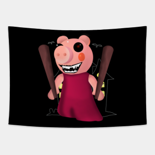 roblox daycare all endings Roblox Piggy Daycare Tapestries Teepublic