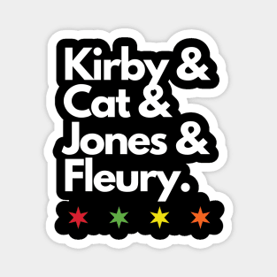 Kirby & Cat & Jones & Fleury Magnet