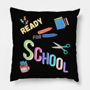 back to school ready Pillow