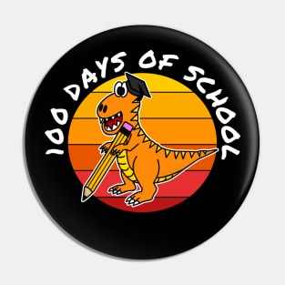 100 Days Of School Dinosaur Kindergarten Teacher 2023 Pin