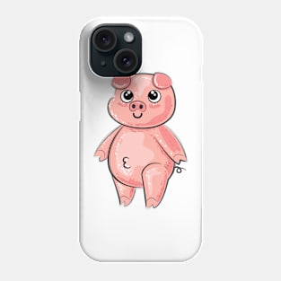 Cute Pig Art Phone Case