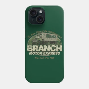 Branch Motor Express Company 1923 Phone Case