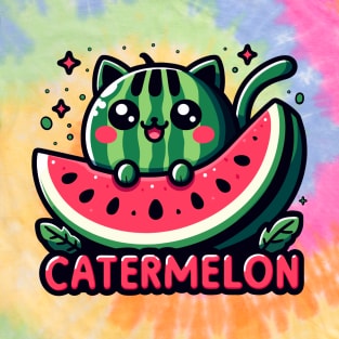 Catermelon Fruity Watermelon Cat T-Shirt