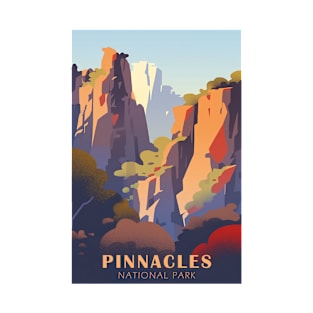 Pinnacles National Park Travel Poster T-Shirt