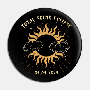 Solar Eclipse 2024 Pin