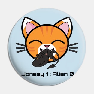 Jonesy is a Good Mouser Pin