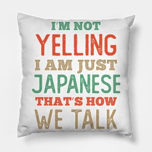 Just Japanese That is how we talk Pillow